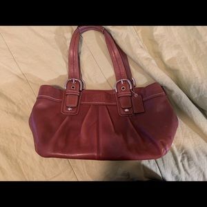 Cognac Coach Bag!